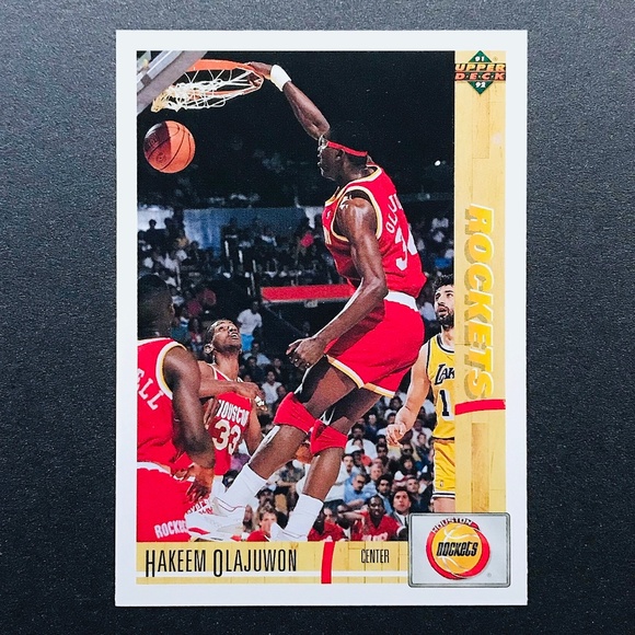 Hakeem Olajuwon - 1991-92 Upper Deck #254 - Picture 1 of 2
